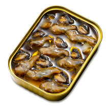 Load image into Gallery viewer, Amanohashidate - Smoked Trumpet Snails (Tsubugai) in Oil
