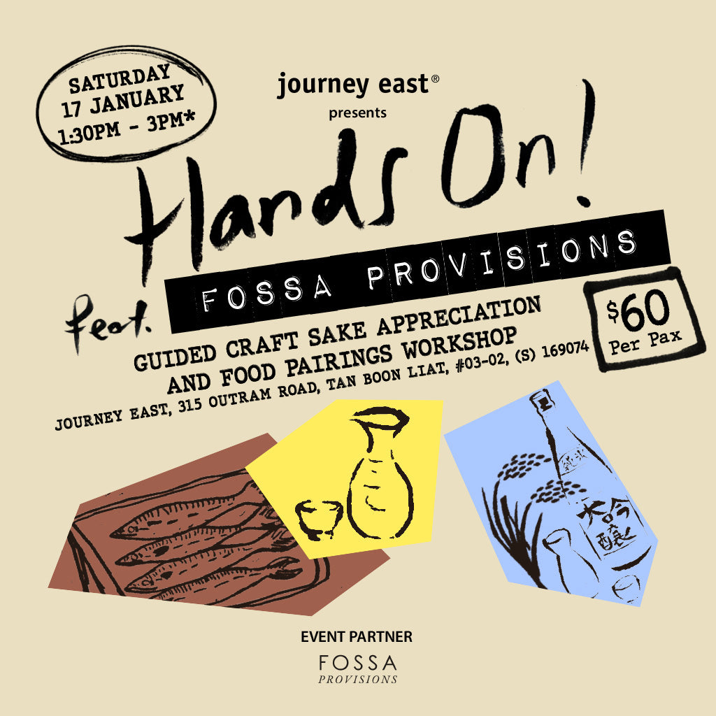 Guided Sake Appreciation & Pairing Workshop with Journey East