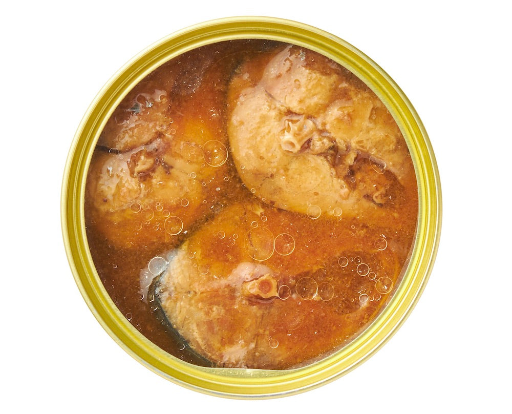 Kinoya - Salad “Saba” Mackerel Simmered in Miso